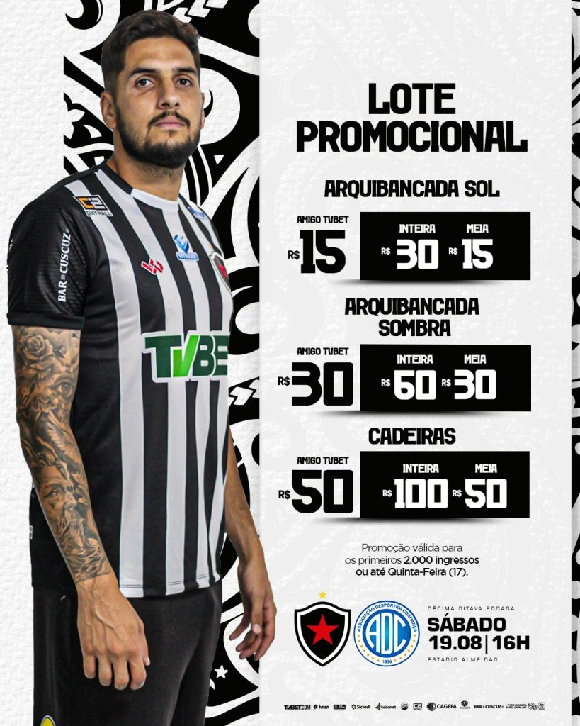 Saiba onde comprar ingressos para jogo decisivo do as FC contra  Botafogo-PB - Portal Em Tempo